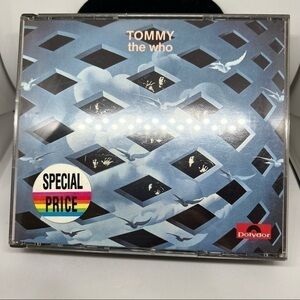 EUC-TOMMY The Who 2CD Box Set Polydor 800 077-2 W.Germany Repress 1969 Rare
